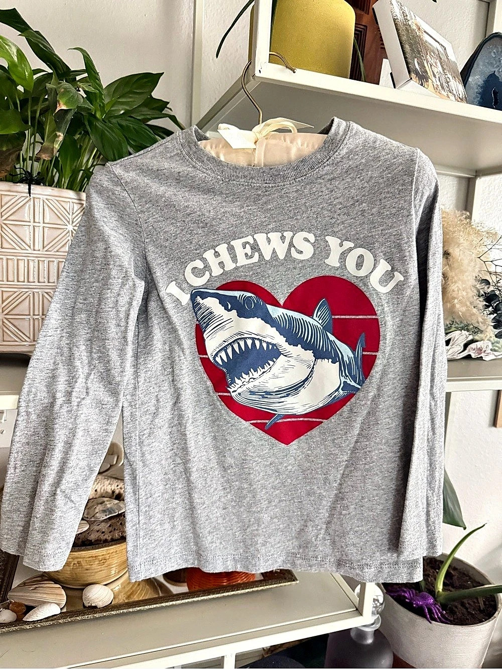 OshKosh B'gosh I Chews You Shark Graphic Tee
